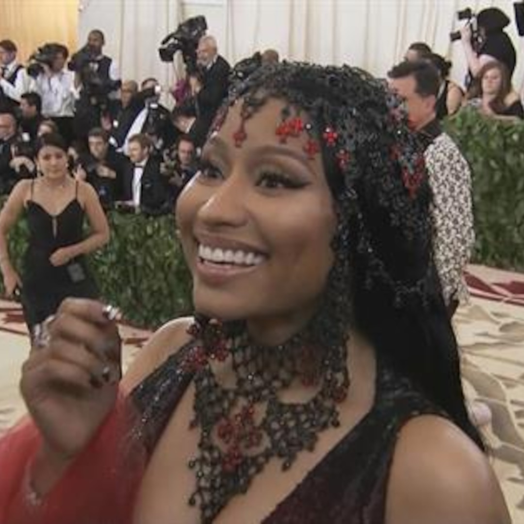 Nicki Minaj Brings the "Bad Guy" to the 2018 Met Gala - E! Online